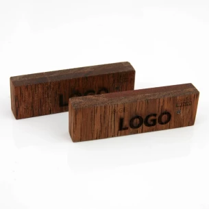 Pendrive Wood 32Gb - Beżowy